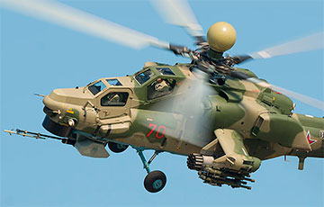 В Крыму упал московитский военный вертолет Ми-28