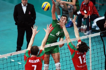 Волейболисты сборной Беларуси обменялись победами с румынами
