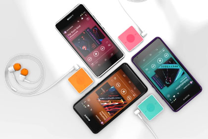 Sony анонсировала «музыкальный» смартфон