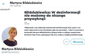 Полька возглавила группу ЕС по борьбе с российской дезинформацией