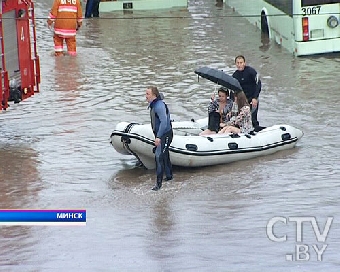 В Минске снова потоп (Фото)