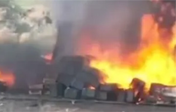 Украинские нацгвардейцы уничтожили склад боеприпасов московитов на Харьковщине