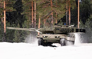 Украинский Leopard 2A4 разнес штурмовую группу московитских оккупантов