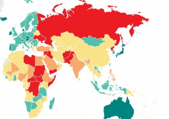 Беларусь поднялась на 4 строчки в Глобальном индексе миролюбия