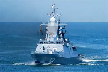 Появилось видео из Кронштадта после удара по московитскому корвету «Бойкий»