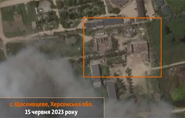 Спутники зафиксировали последствия удара ВСУ по базе оккупантов возле Геническа