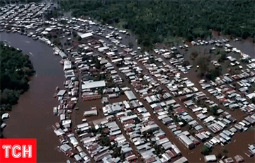 В Бразилии сильнейшее наводнение за последние сто лет
