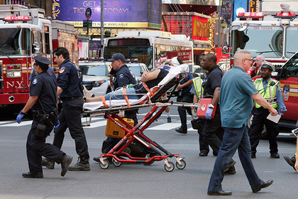 Власти Нью-Йорка уточнили число пострадавших от наезда автомобиля на Таймс-сквер