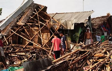 По Филиппинам ударил разрушительный супертайфун «Раи»
