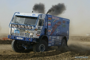 Белорусские экипажи на грузовиках МАЗ заняли 18-е и 23-е места в общем зачете авторалли "Шелковый путь"