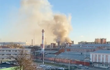 Возле Москвы полыхает серьезный пожар