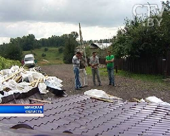 Почти 500 населенных пунктов в Беларуси были обесточены из-за грозового фронта с порывами ветра