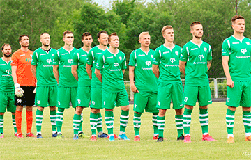 Футбольный клуб из Речицы поместил на логотип «Погоню»