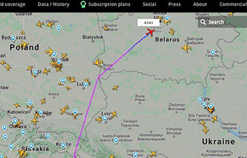 CМИ: В Беларусь прилетел VIP-самолет с Ближнего Востока