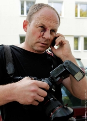 Журналист Сергей Гриц снял побои и написал заявление в милицию