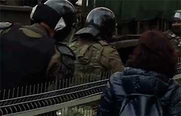 Белоруски на Марше в Куропаты поставили на место трусливых карателей