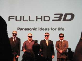 Panasonic анонсировал 50-дюймовую плазменную 3D-панель