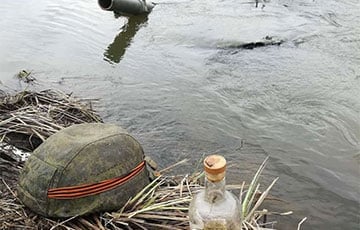 БМД-3 оккупантов с пьяным экипажем «нырнул» и остался на дне украинского водоема