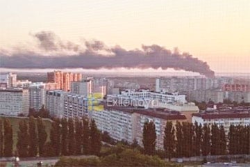 Спутник снял последствия ударов по нефтебазе в Твери: уничтожены три резервуара