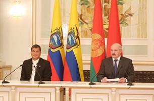 Лукашенко хочет через Эквадор реализовать потенциал Беларуси в Латинской Америке