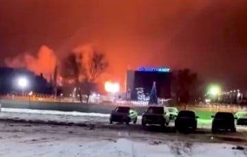 В Тольятти после атаки дронов горят военные заводы