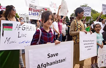 В Кабуле женщины вышли на протест