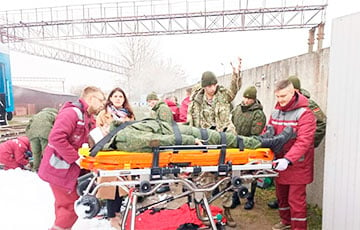 «На станции «Минск-Сортировочный» загорелся вагон с беларусскими военными»