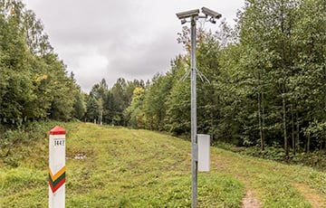 Лукашисты повредили литовскую систему видеонаблюдения на границе с Беларусью