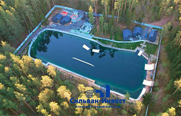 На Березине продается база отдыха с собственным водоемом и вейк-парком