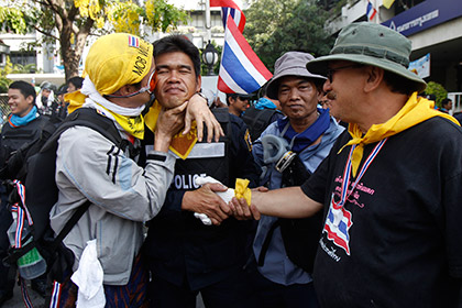 Демонстранты вошли в Дом правительства в Бангкоке