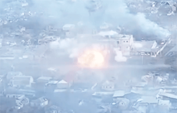 ВСУ взорвали базу оккупантов в центре Бахмута