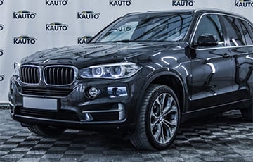 Люксовую BMW задержала польская тарможня на границе с Беларусью
