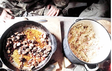 «Чувствую, что скоро поправлюсь»: украинский военный показал фото завтрака