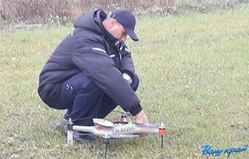 В Барановичах инспектора с дроном подглядывают, что делают люди на своих огородах
