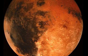 Необычный узор нашли на Марсе