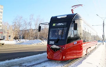 Из-за беларусских трамваев в Барнауле начались проблемы