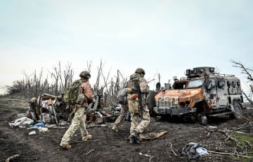 Четыре украинских гвардейца разбили колонну московитов возле Работиного
