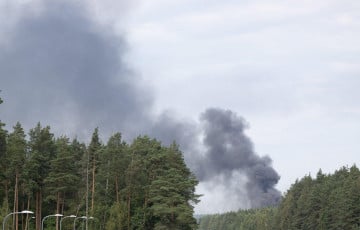 В Вильнюсе загорелись вагоны с газом