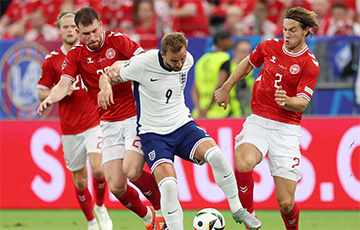 Сборная Англии сыграла вничью с Данией в матче Евро-2024