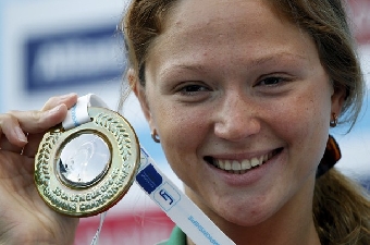 Александра Герасименя завоевала серебро Универсиады в плавании на 50 м на спине
