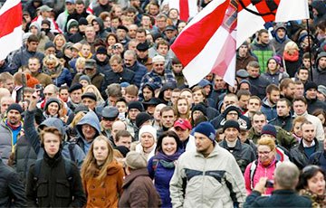 Марш рассерженных белорусов 2.0 в Минске (Видео, онлайн)