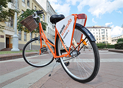 Бесплатными велосипедами в Минске воспользовались 10 тысяч раз