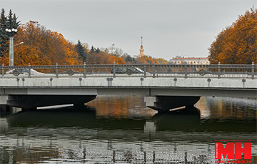 В ночь на 9 июня один из мостов над Свислочью в Минске будет перекрыт