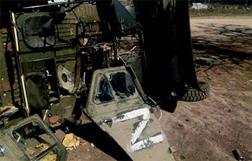 В оккупированном Мелитополе партизаны расстреляли авто с буквой Z