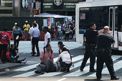 Полиция Нью-Йорка отказалась считать наезд на людей на Таймс-сквер терактом