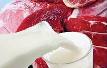 Беларусь сокращает поставки молока и мяса в Московию