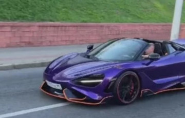 На дорогах Минска заметили суперкар «из Hot Wheels»