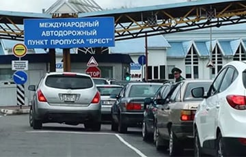 В очереди на беларусско-польской границе стоят три тысячи автомобилей