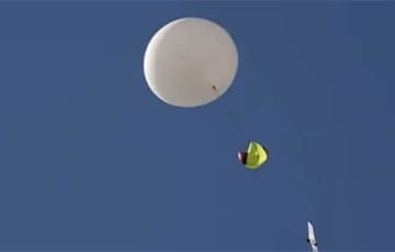 Московитский воздушный шар залетел в Польшу