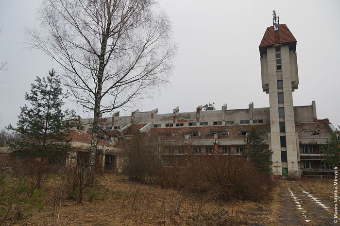 Фотофакт: «радиоактивный» санаторий под Минском